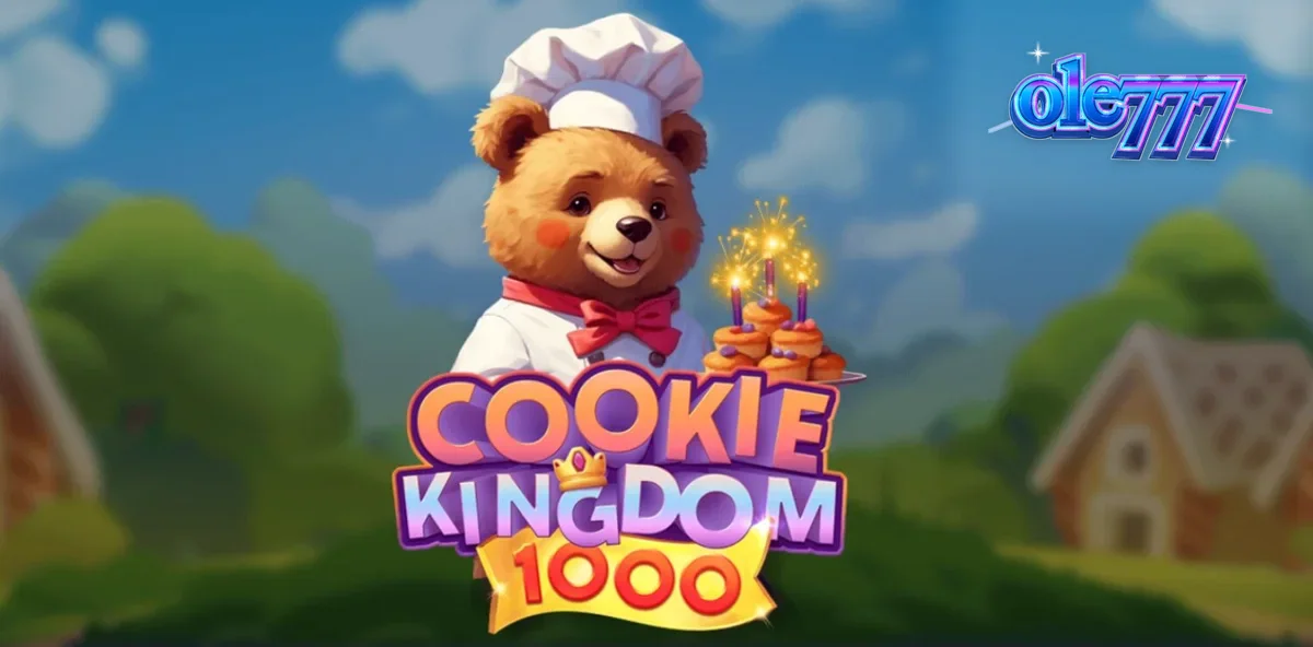 Tampilan visual ceria dari slot Cookie Kingdom 1000
